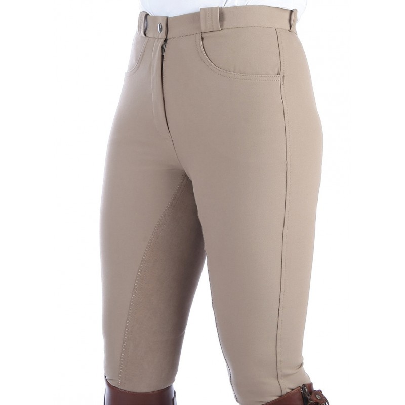 Fond Fière Équitation Dame Lamicell Peau Damask Pantalon nW4xYROH