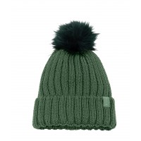Pikeur - Bonnet avec pompon - Vert