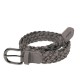 Pikeur - Ceinture tressée avec strass - Silver